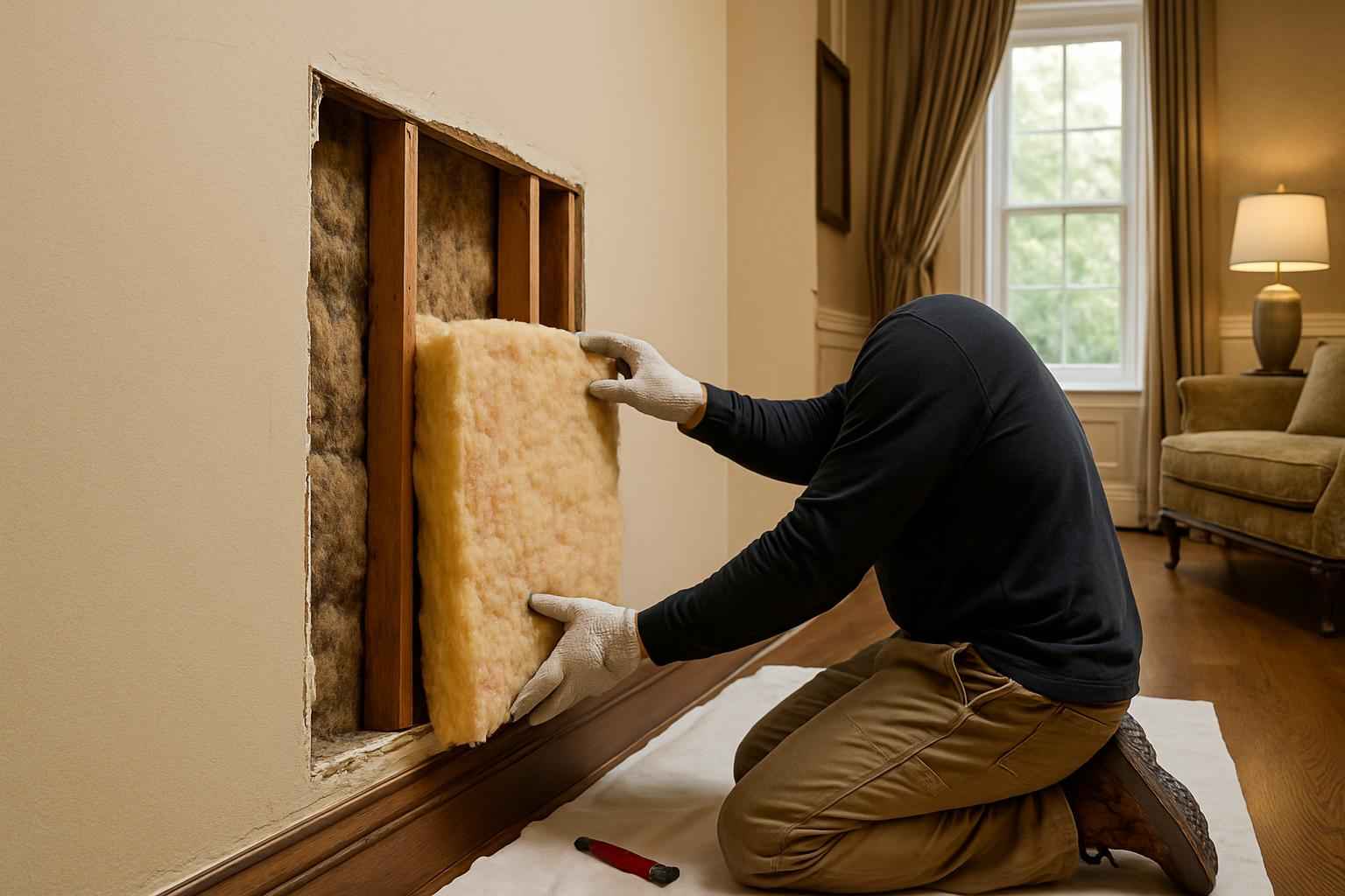 Wall Insulation Repair in Center Point TX