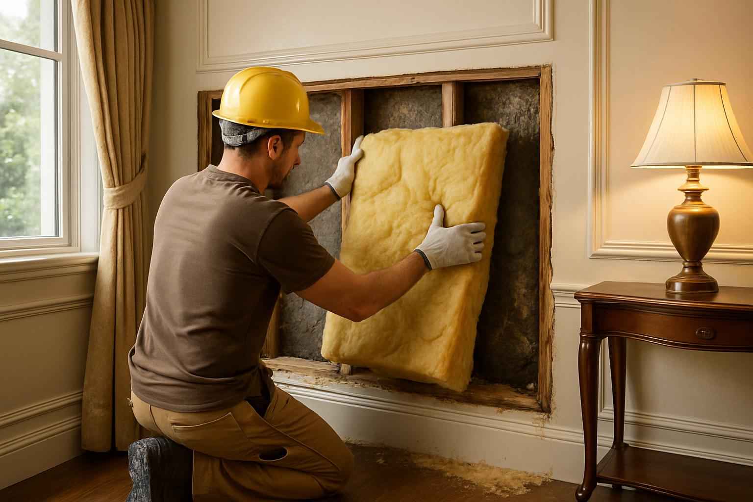 Wall Insulation Repair in Doss TX