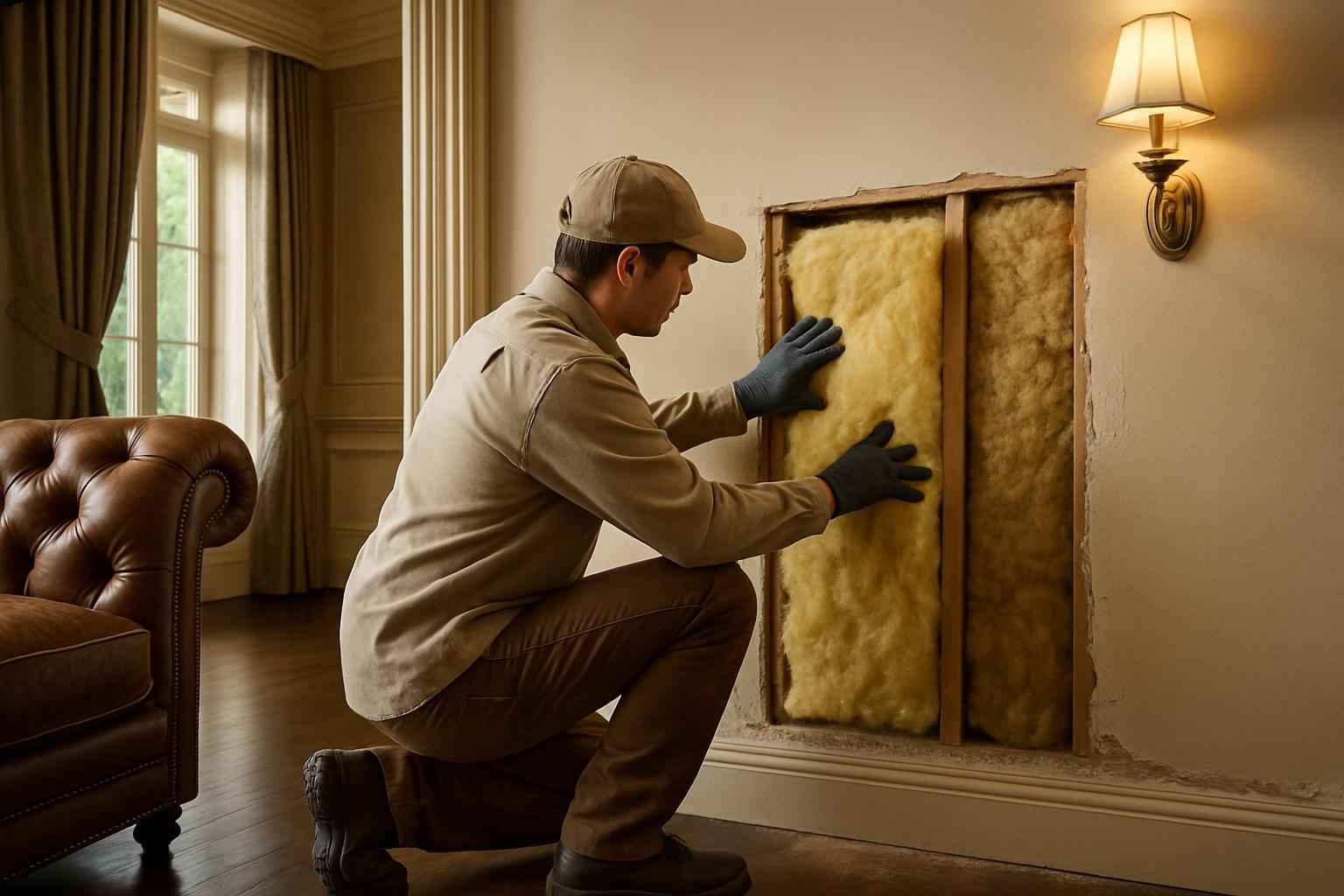 Wall Insulation Repair in Kendalia TX