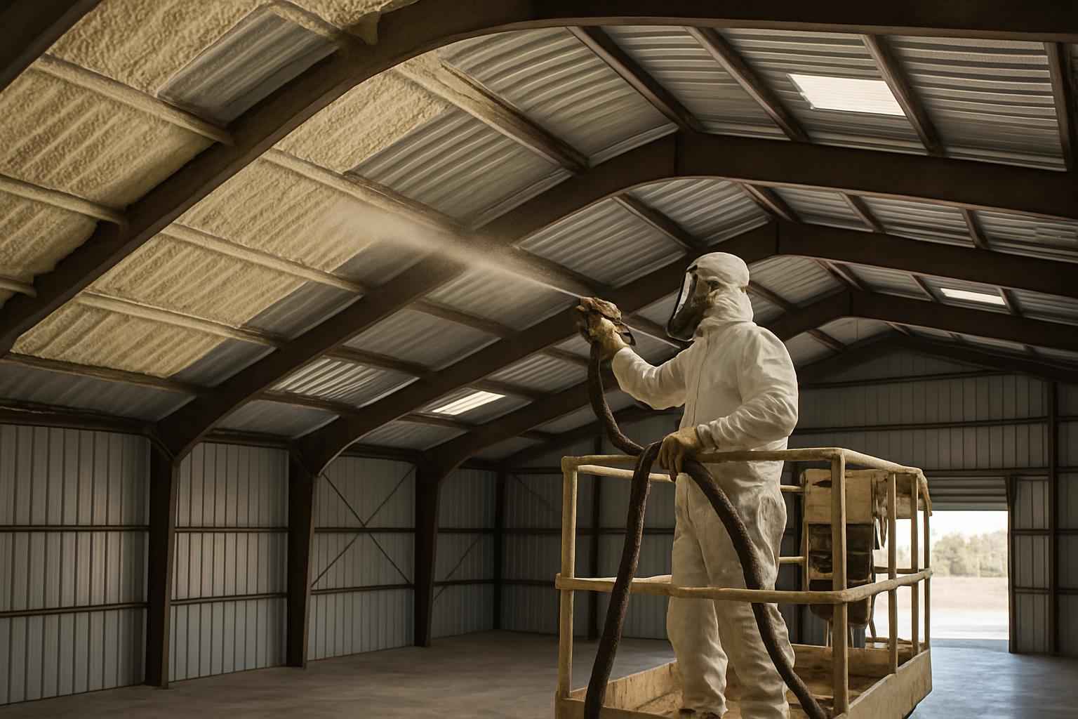 Warehouse Roof Foam Service in Camp Verde TX