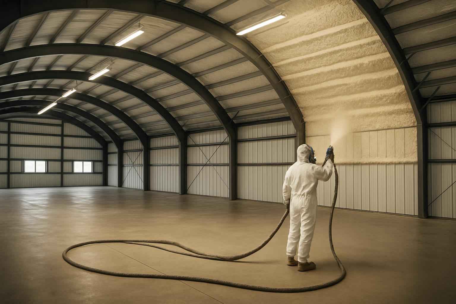 Warehouse Roof Foam Service in Harper TX