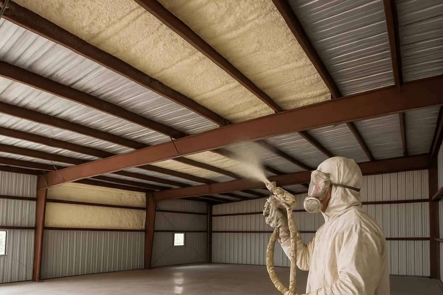 Warehouse Roof Foam Service in Kerrville TX