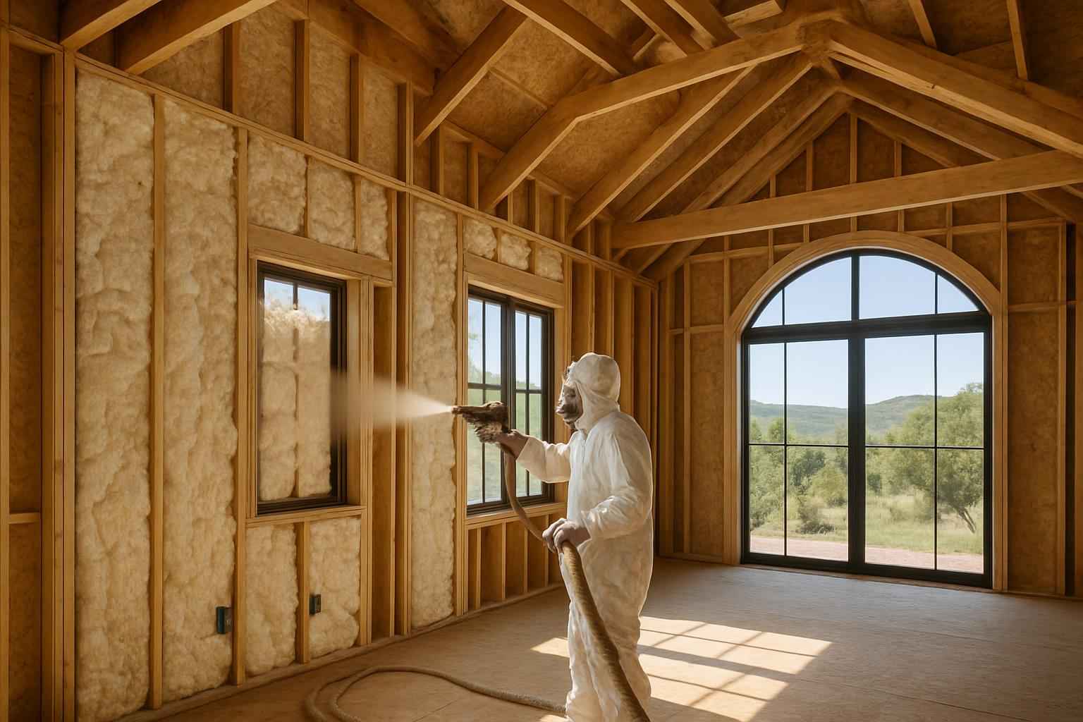 Whole Home Foam Installation in Camp Verde TX