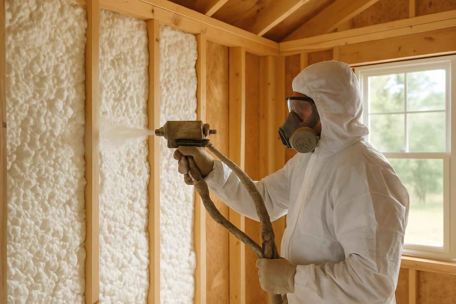 Whole Home Foam Installation in Center Point TX