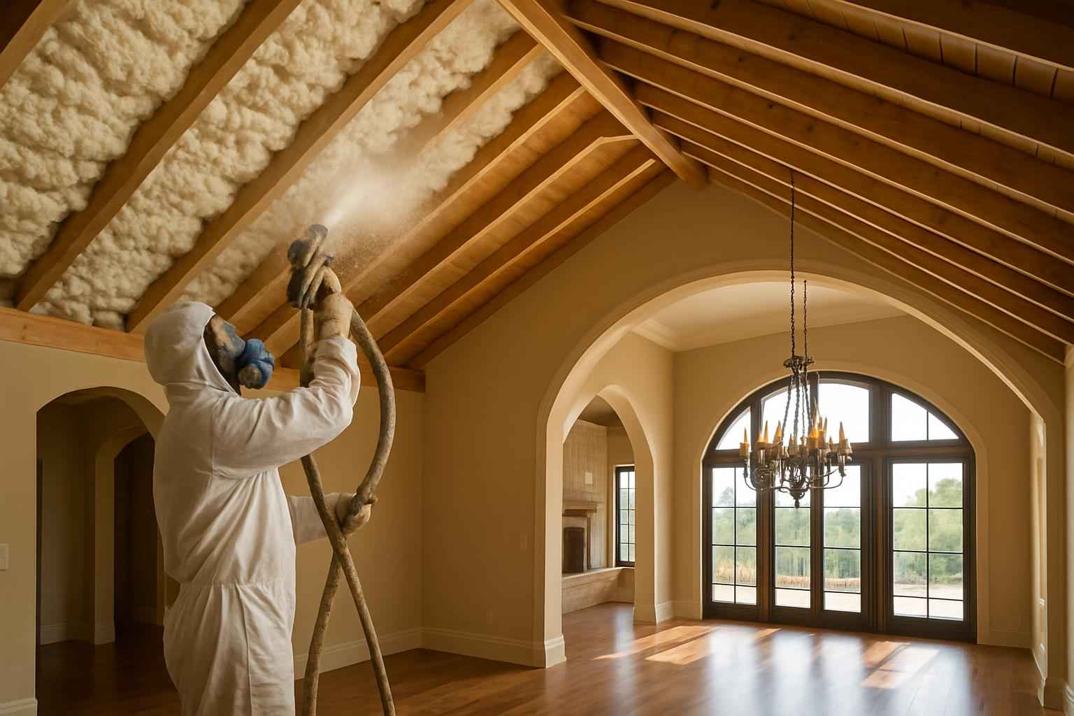 Whole Home Foam Installation in Doss TX