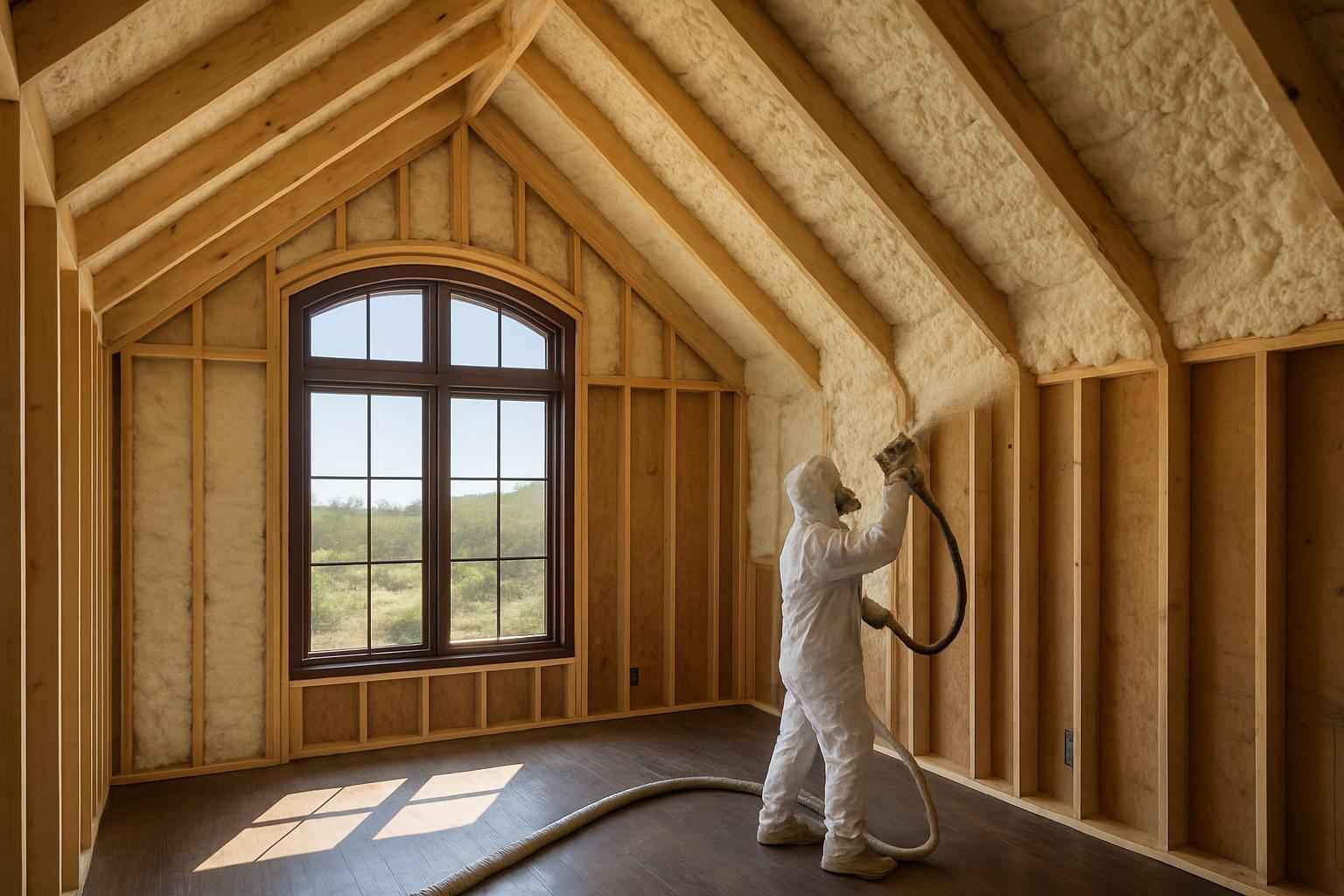 Whole Home Foam Installation in Harper TX