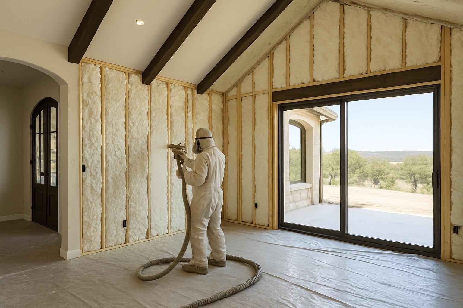 Whole Home Foam Installation in Johnson City TX