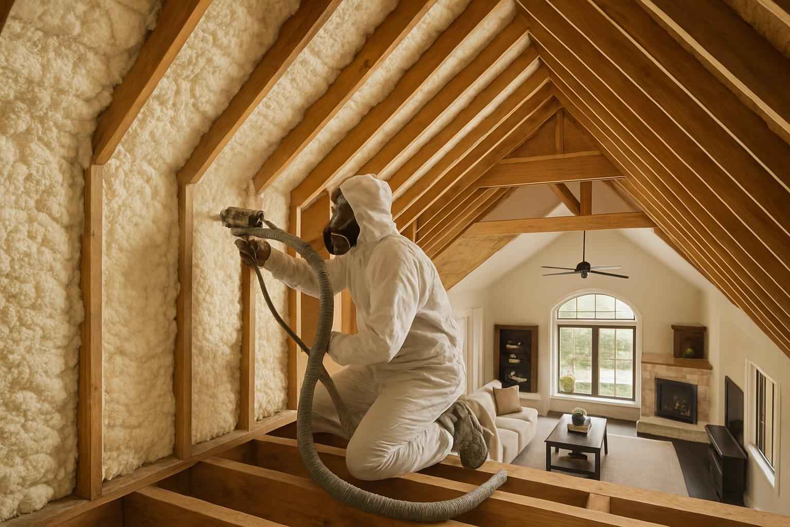 Whole Home Foam Installation in Kerrville TX