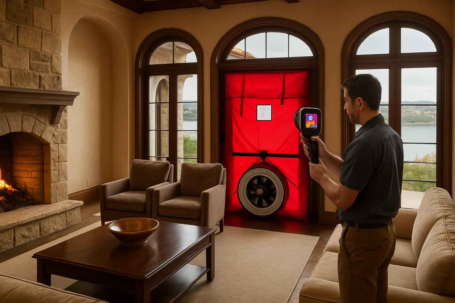 Air Leakage Report Service in Horseshoe Bay TX