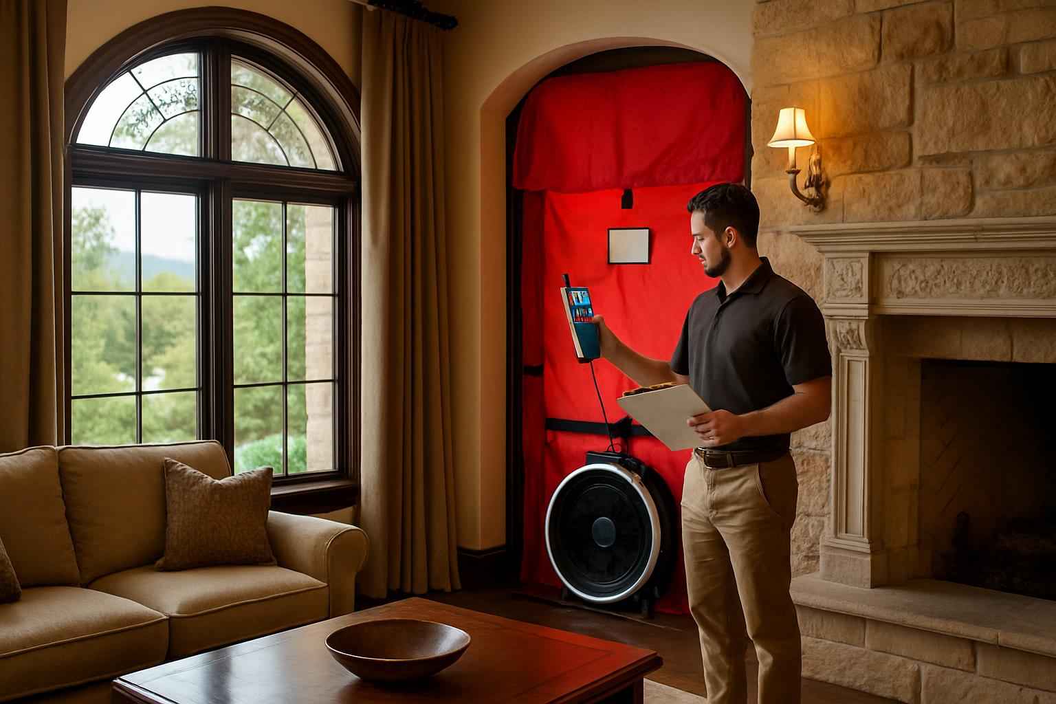 Air Leakage Report Service in Hunt TX