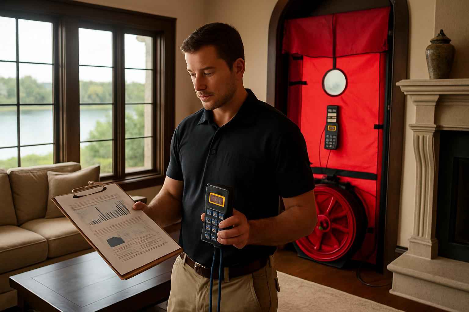 Air Leakage Report Service in Kingsland TX