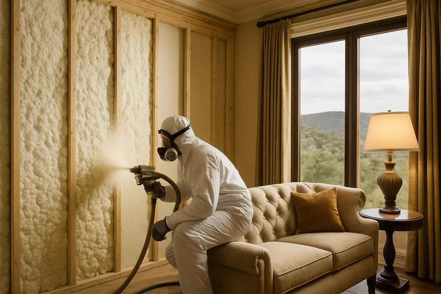 Air Seal Wall Service in Round Mountain TX