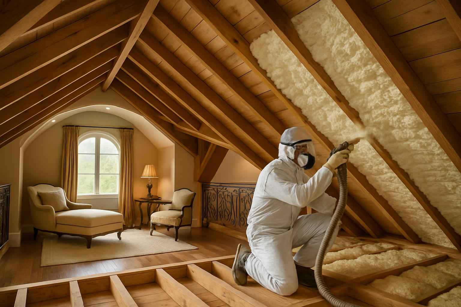 Attic Energy Upgrade Contractor in Hunt TX