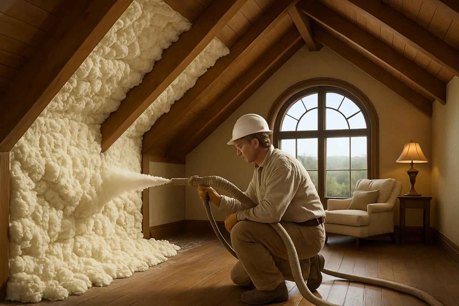 Attic Energy Upgrade Contractor in Round Mountain TX