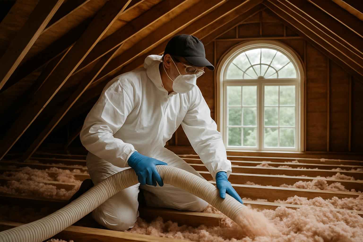 Attic Insulation Cleanout Service in Boerne TX
