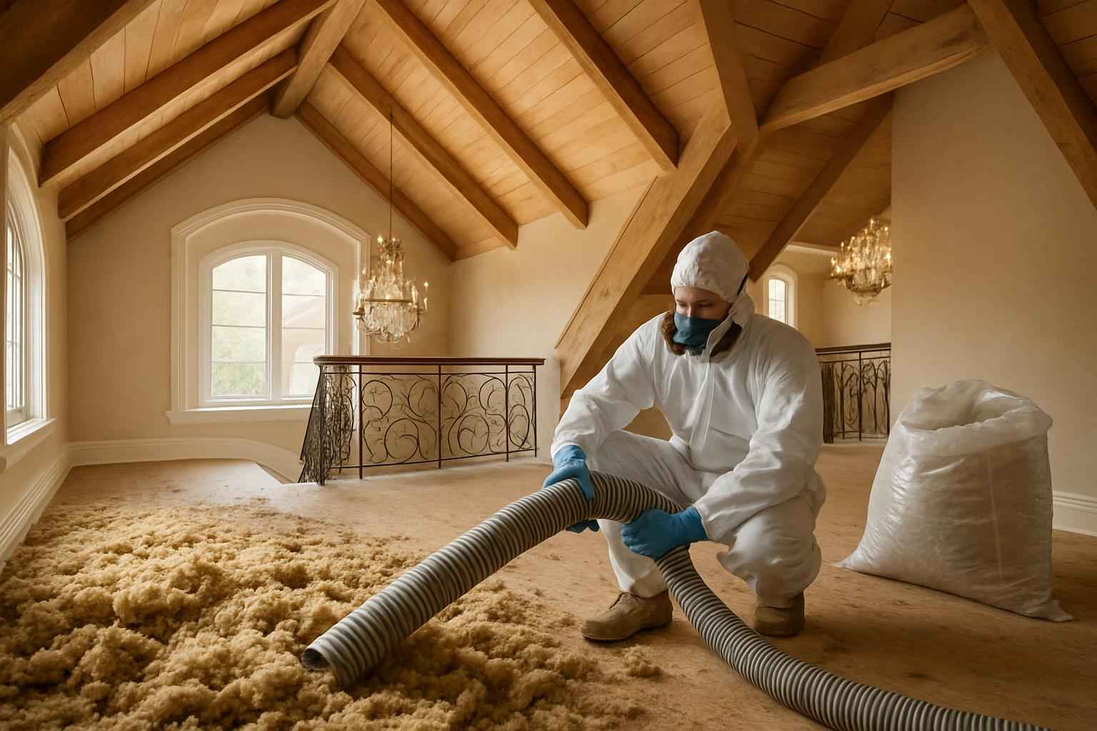 Attic Insulation Cleanout Service in Cypress Mill TX
