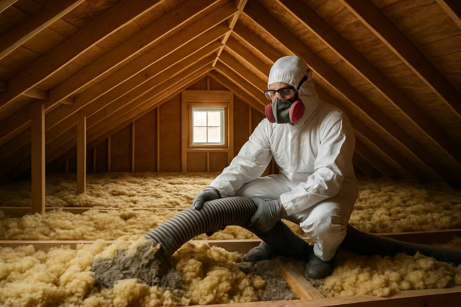 Attic Insulation Cleanout Service in Horseshoe Bay TX