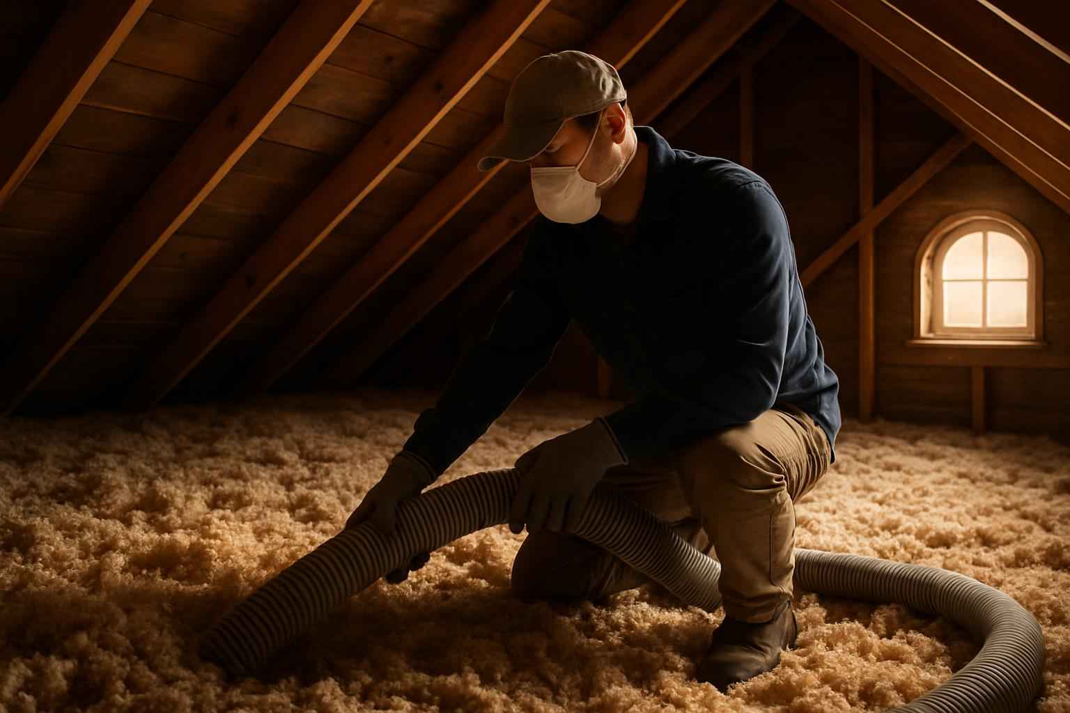 Attic Insulation Cleanout Service in Kingsland TX
