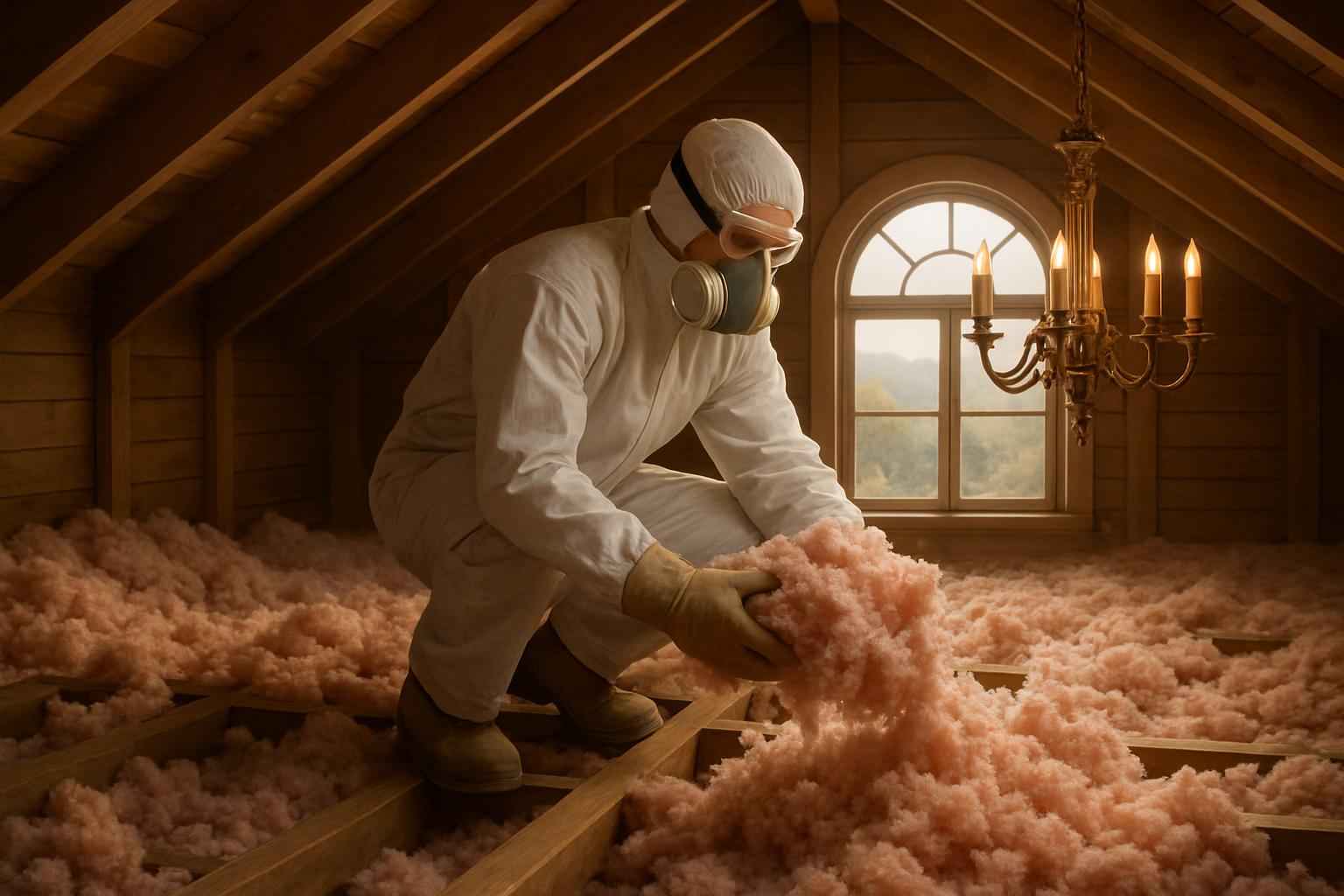 Attic Insulation Cleanout Service in Round Mountain TX