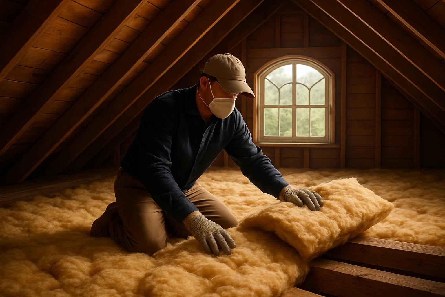 Attic Insulation Repair Service in Round Mountain TX