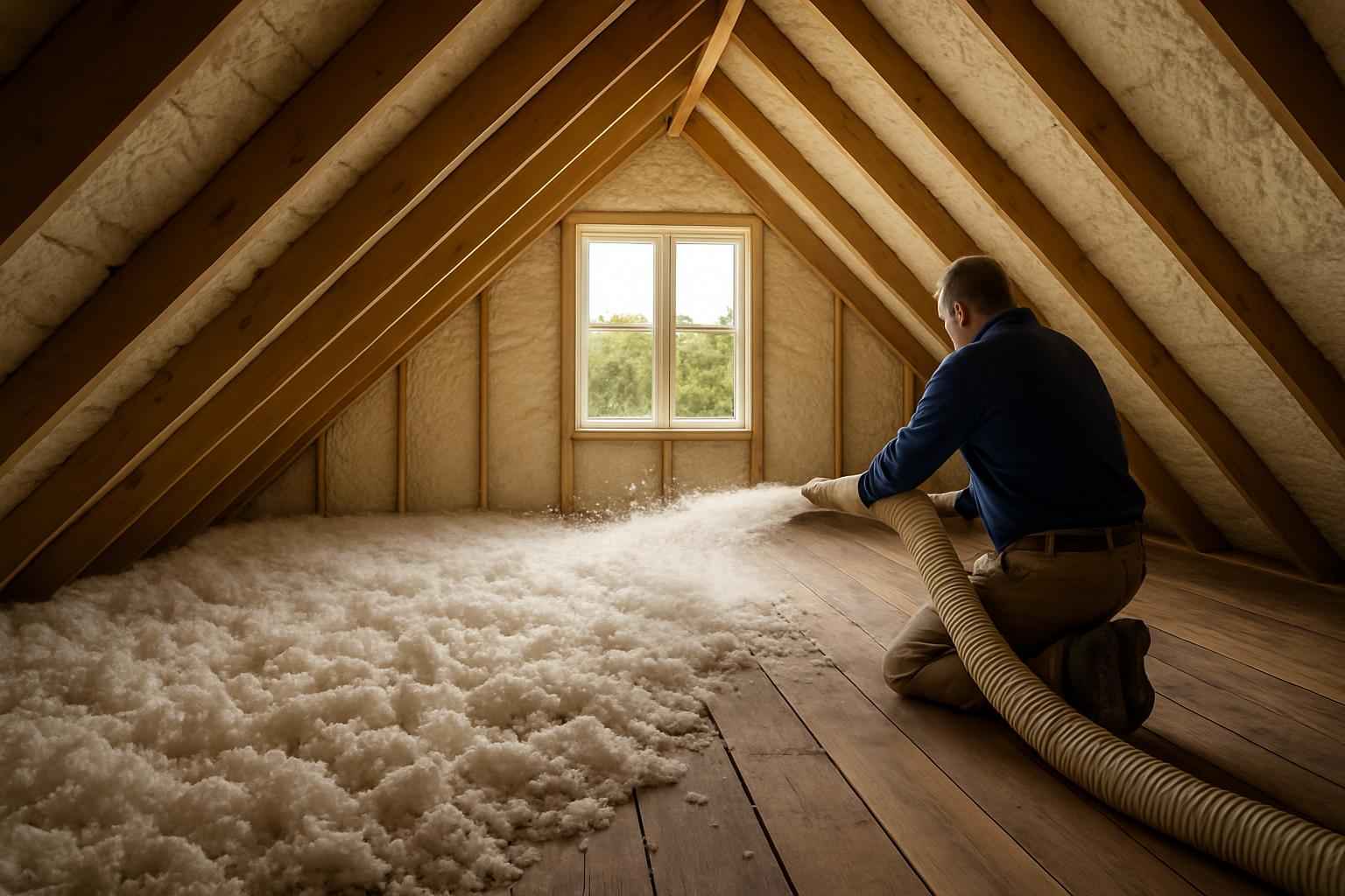 Attic Retrofit Insulation Service in Granite Shoals TX