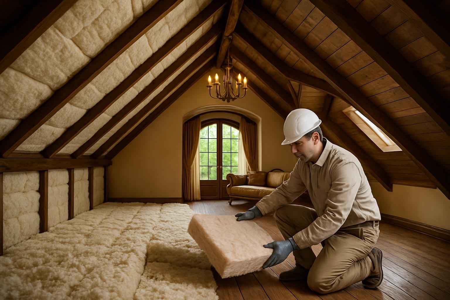 Attic Retrofit Insulation Service in Hunt TX