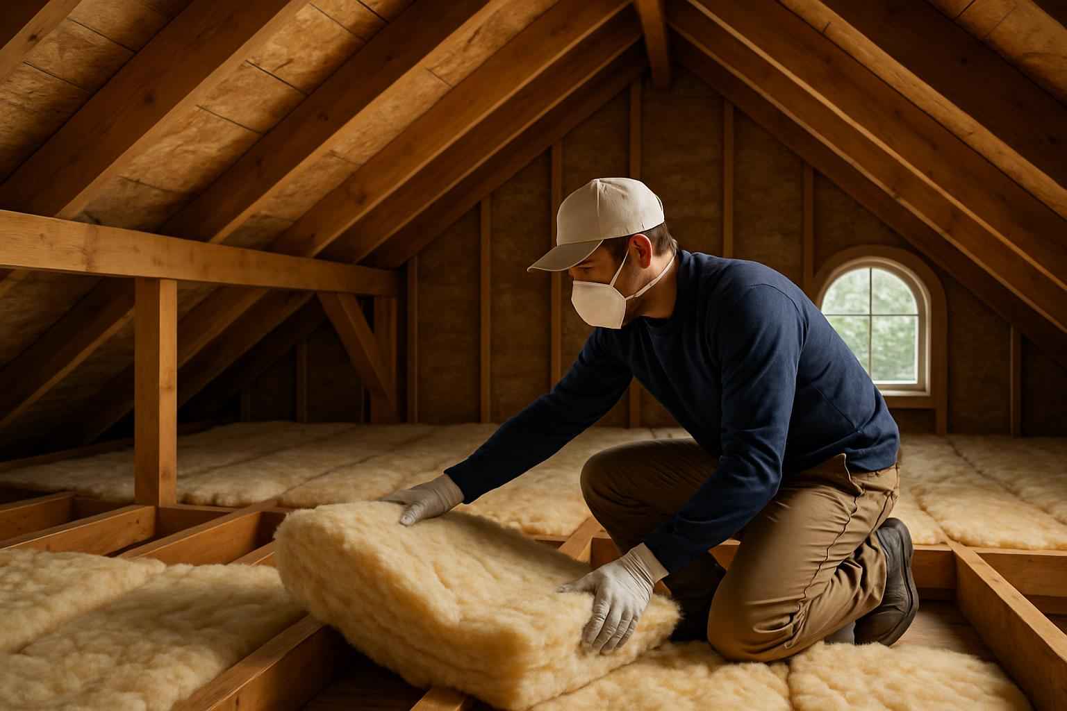 Attic Retrofit Insulation Service in Round Mountain TX