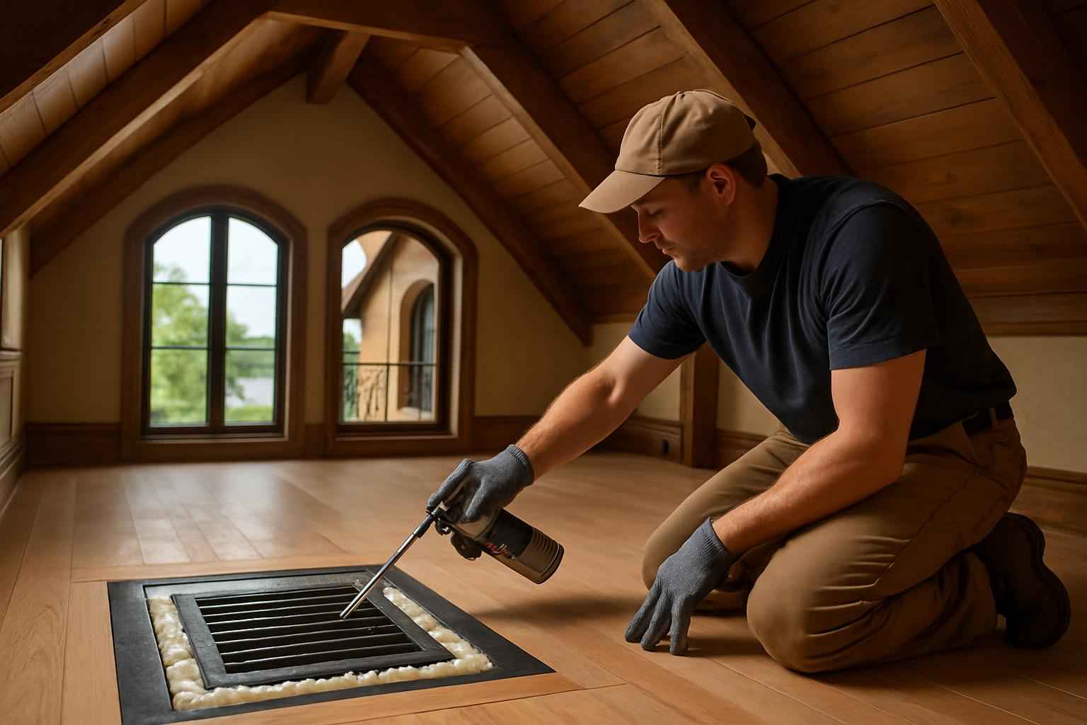 Attic Vent Sealing Service in Horseshoe Bay TX