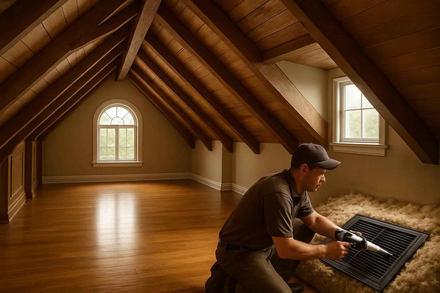 Attic Vent Sealing Service in Kingsland TX