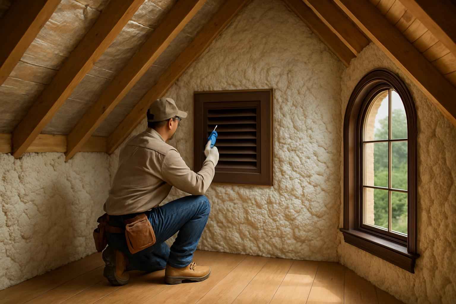 Attic Vent Sealing Service in Mountain Home TX