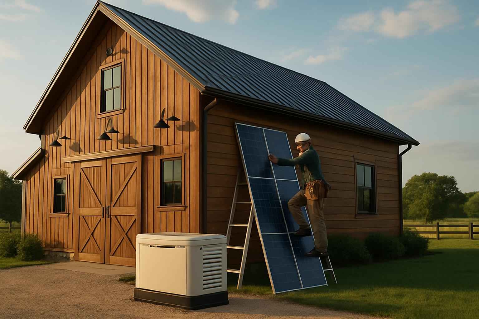 Barn Energy Upgrade Contractor in Cypress Mill TX