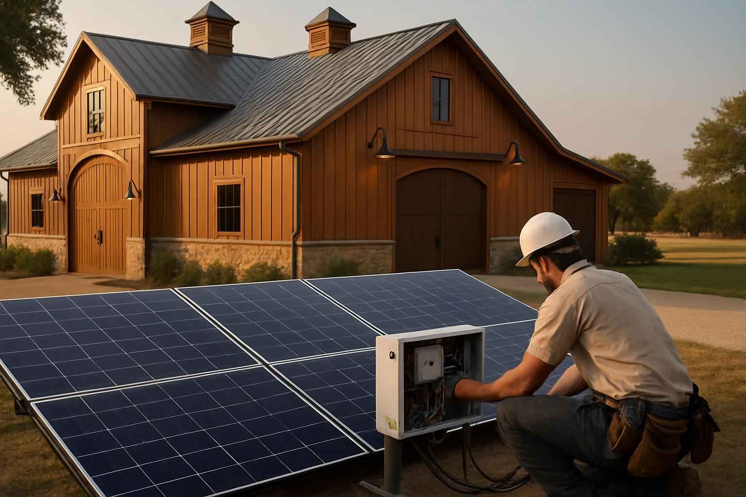 Barn Energy Upgrade Contractor in Kingsland TX