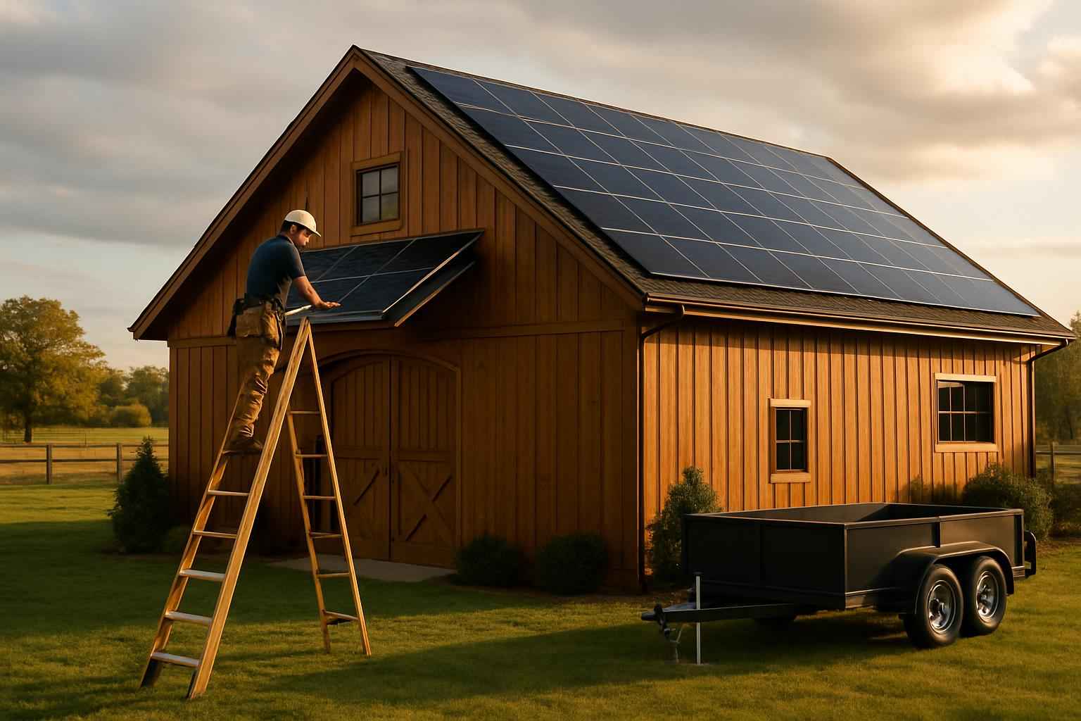 Barn Energy Upgrade Contractor in Llano TX