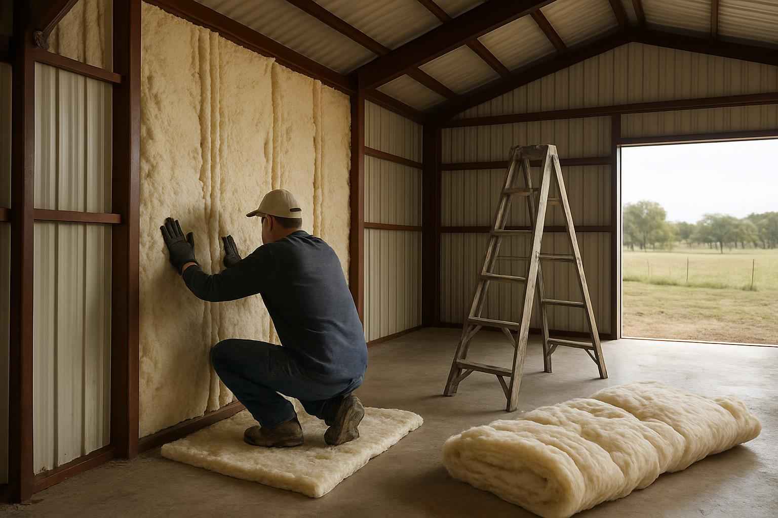 Barn Insulation Repair Service in Kingsland TX