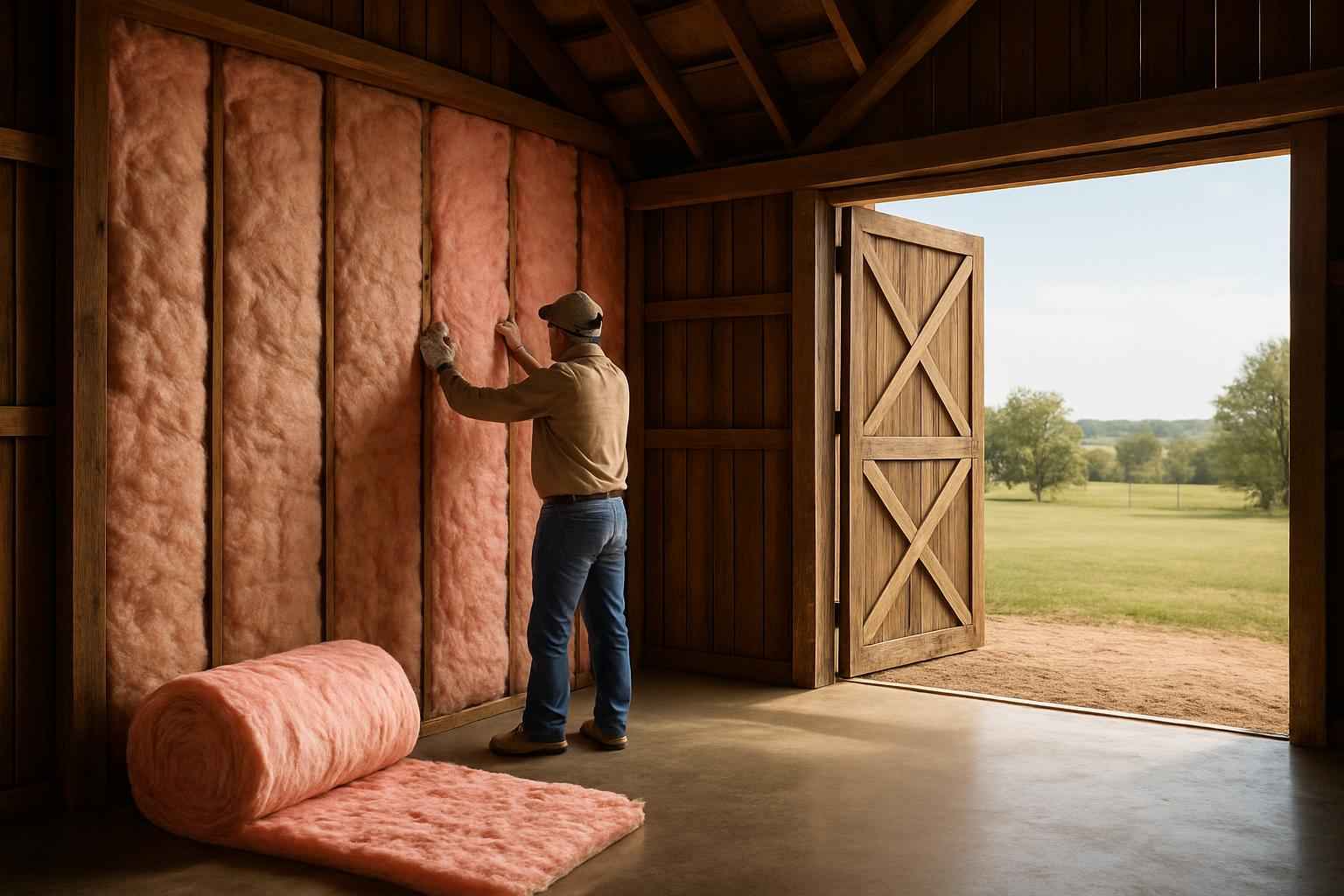 Barn Insulation Repair Service in Round Mountain TX