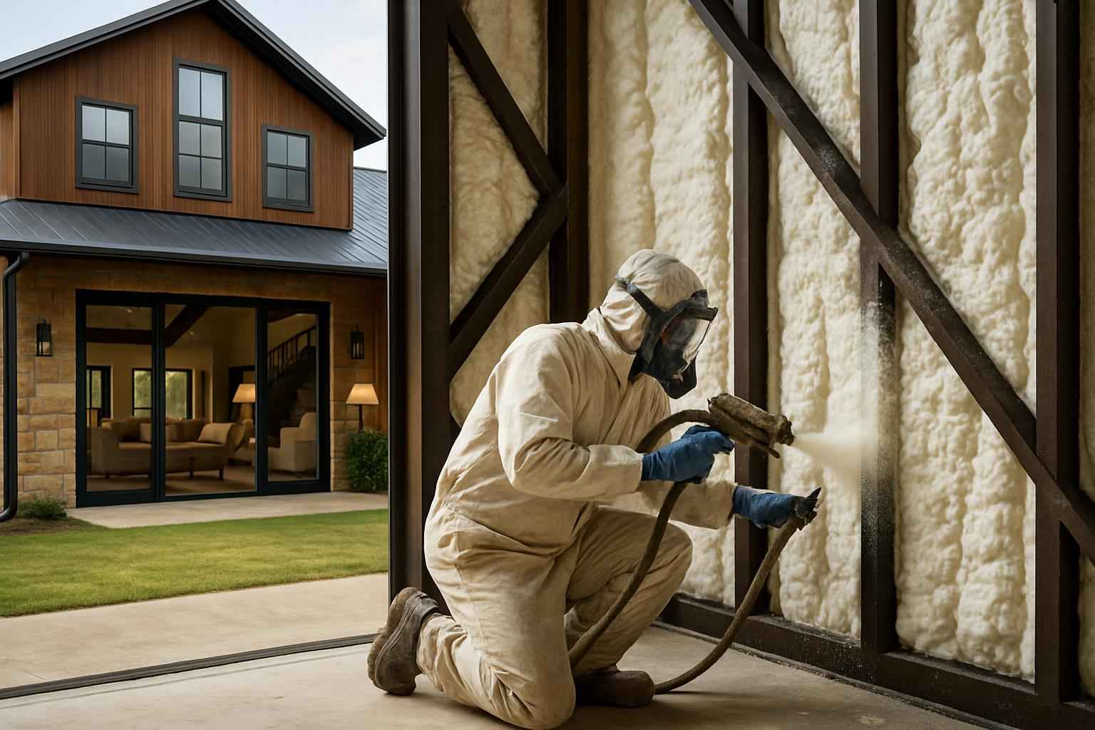 Barndominium Air Seal Service in Boerne TX