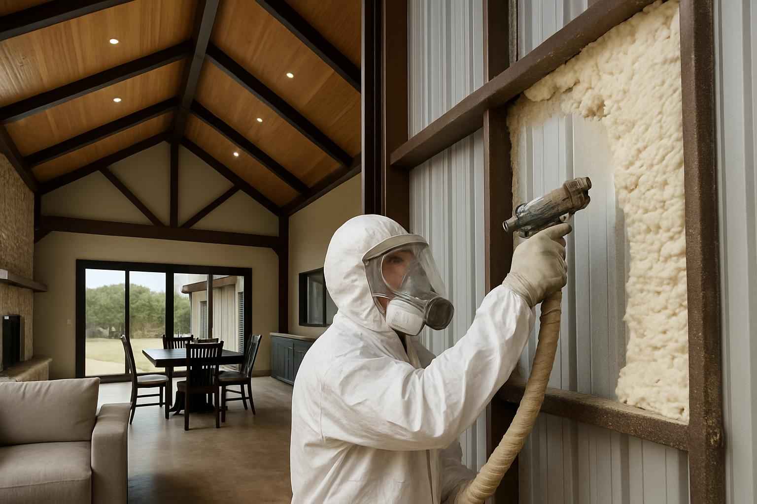 Barndominium Air Seal Service in Granite Shoals TX
