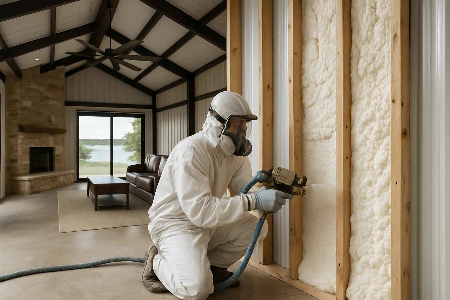 Barndominium Air Seal Service in Horseshoe Bay TX