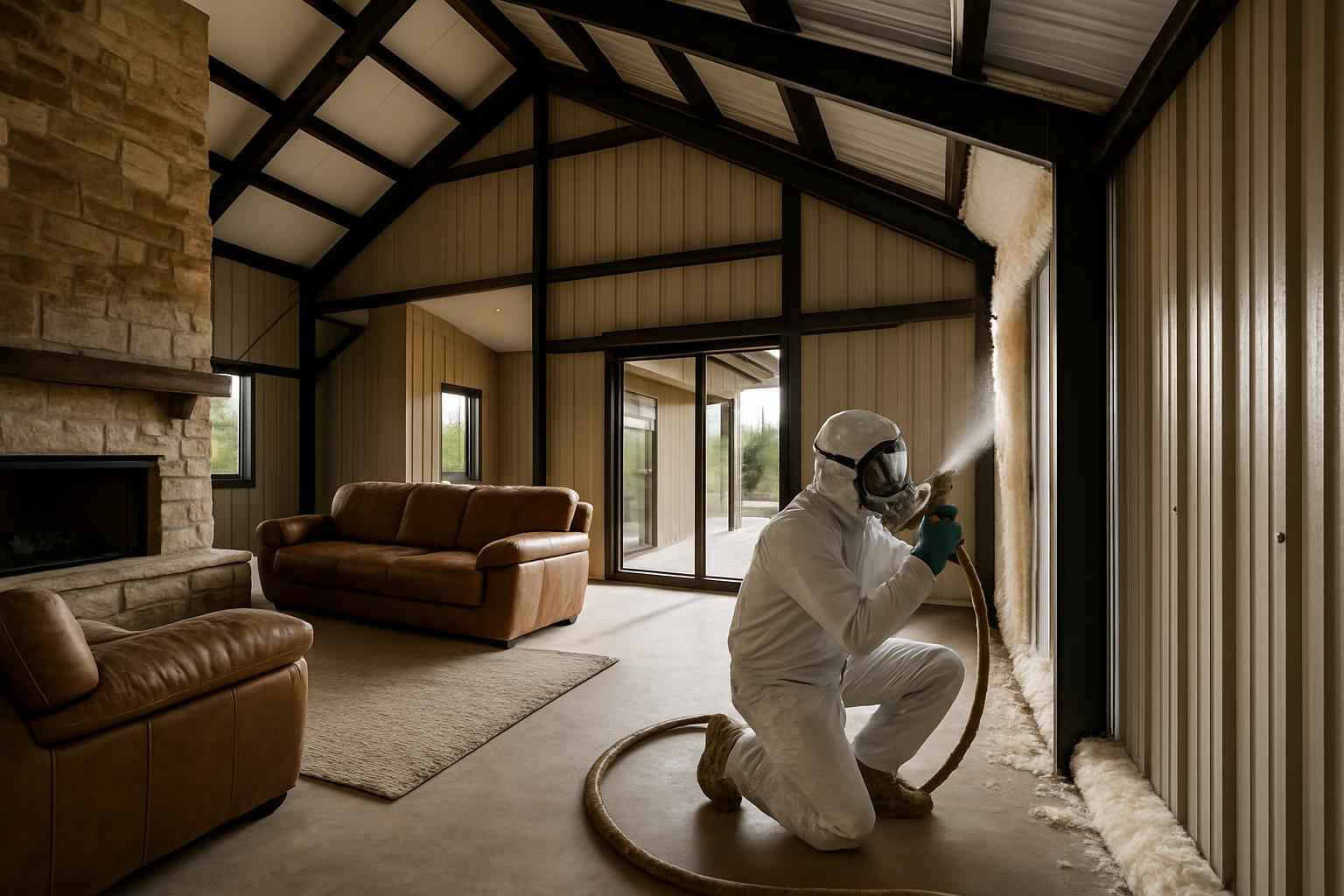 Barndominium Air Seal Service in Kingsland TX