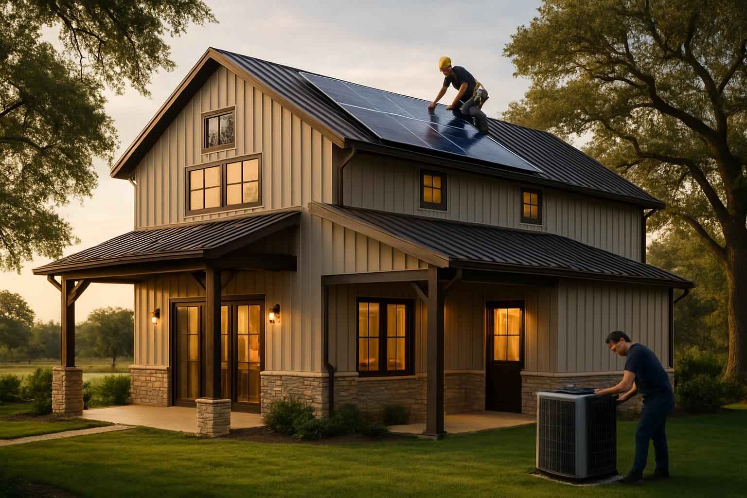 Barndominium Energy Upgrade Company in Boerne TX