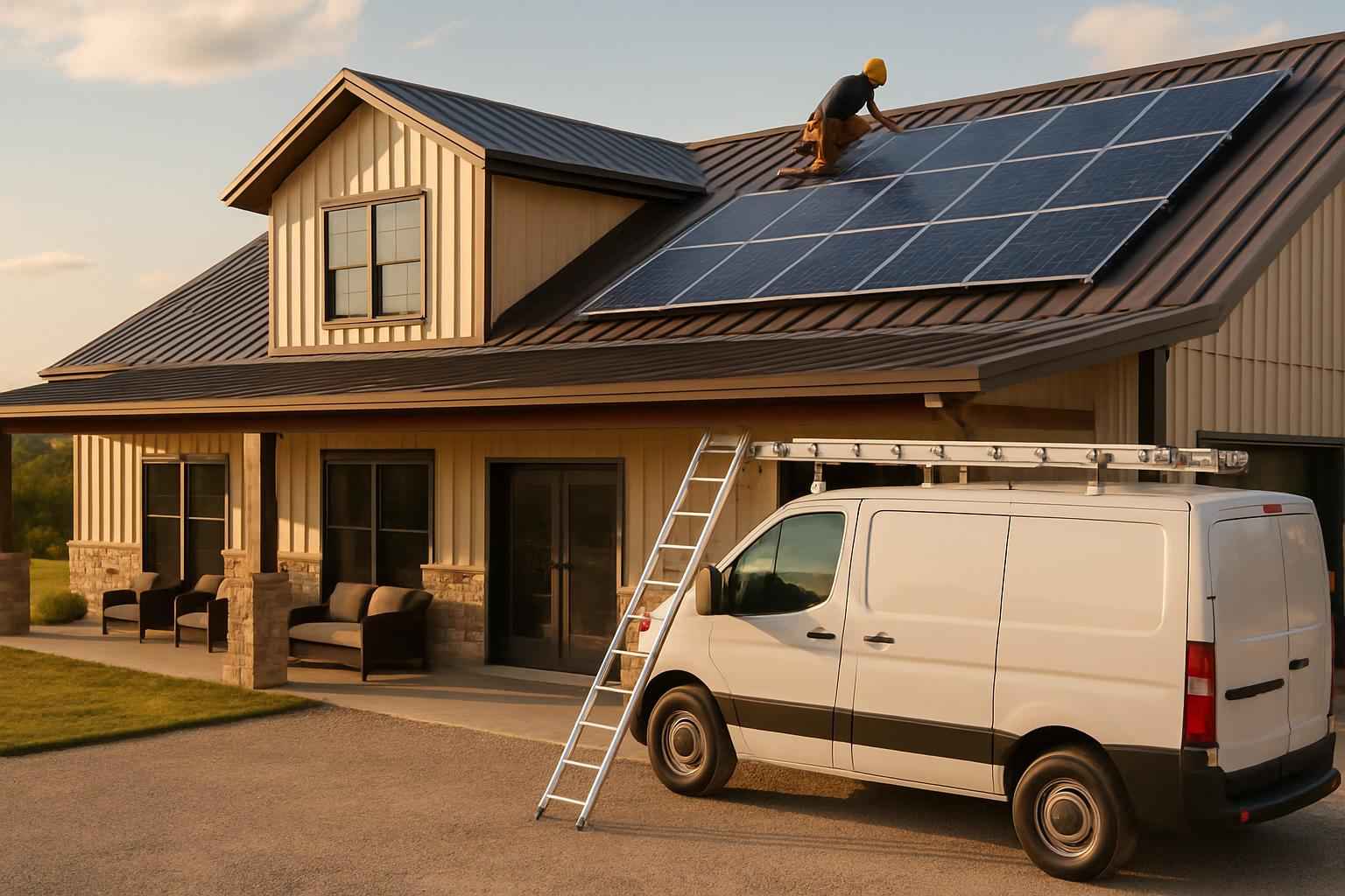 Barndominium Energy Upgrade Company in Round Mountain TX