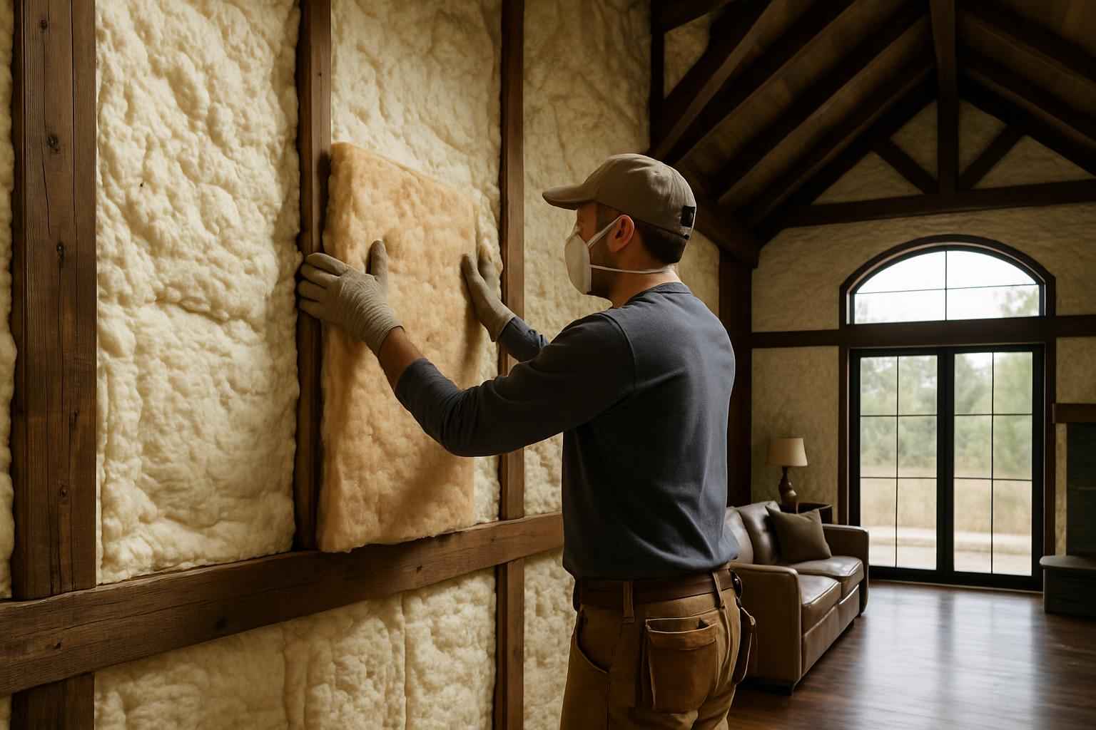 Barndominium Insulation Repair in Boerne TX