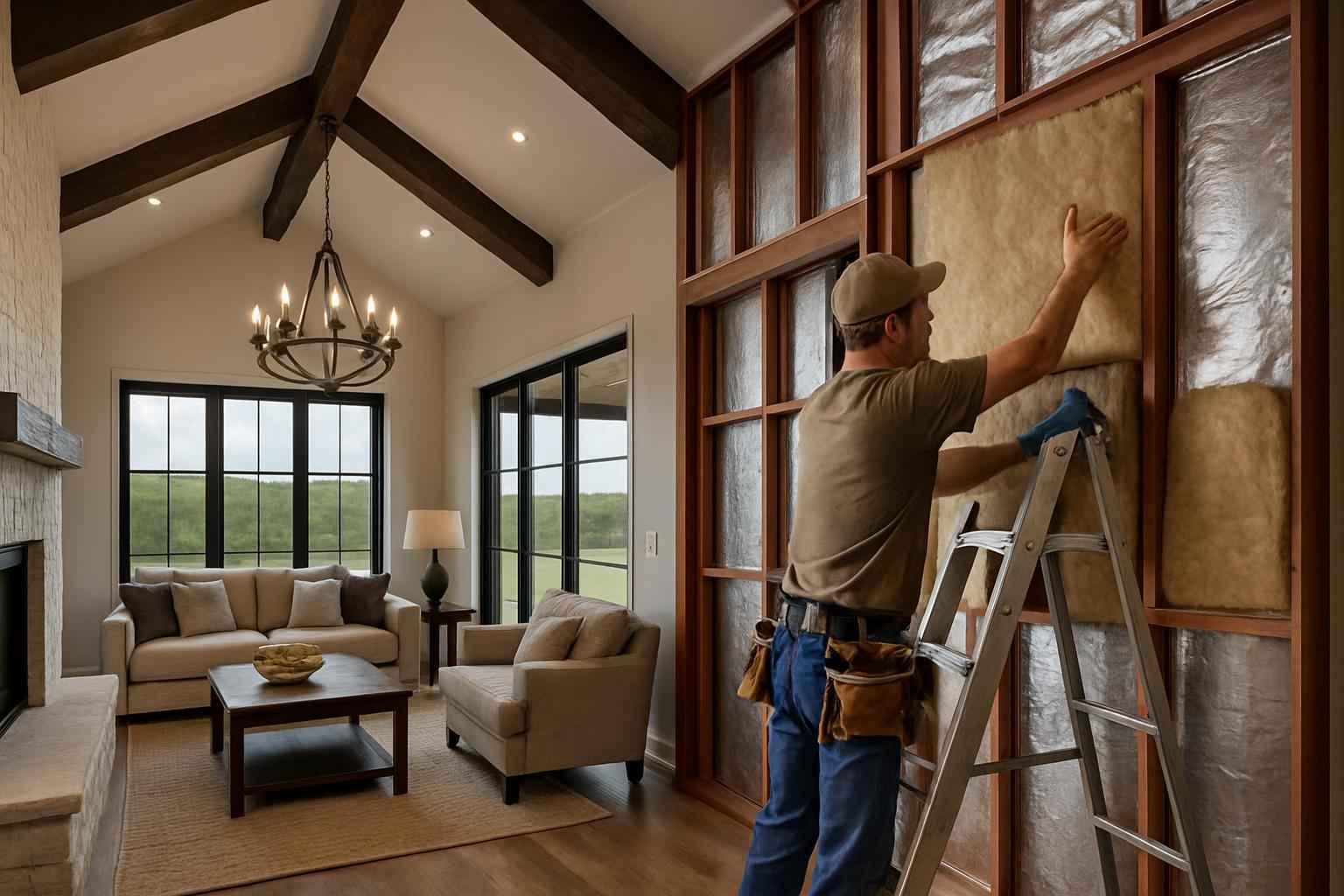 Barndominium Insulation Repair in Cypress Mill TX