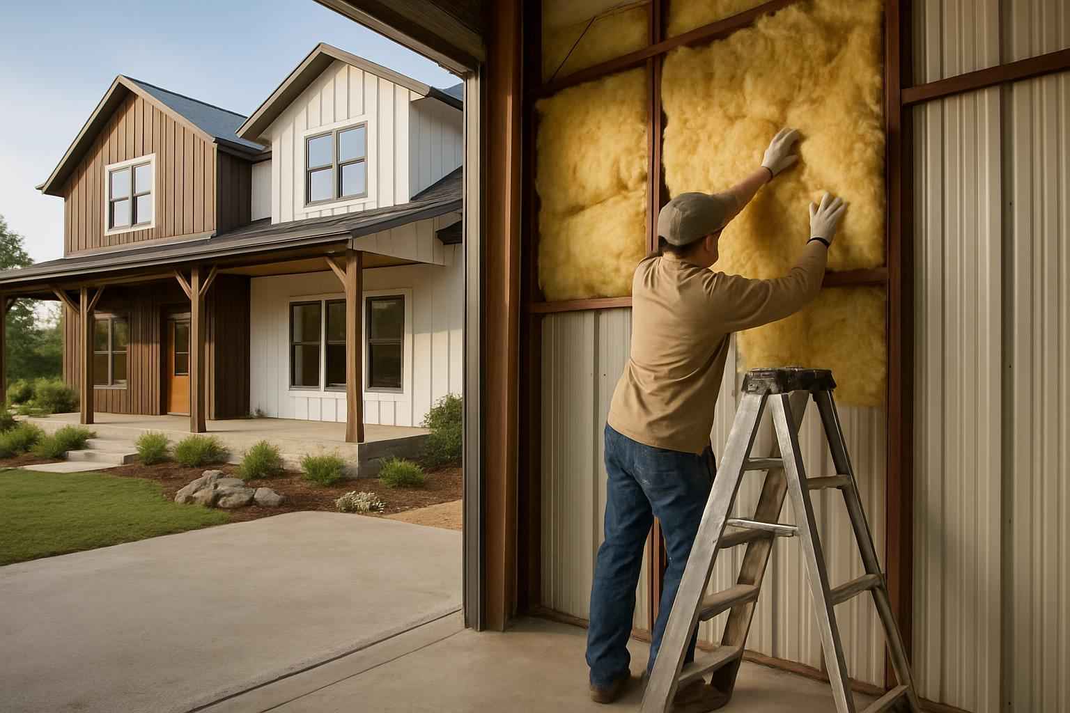 Barndominium Insulation Repair in Granite Shoals TX