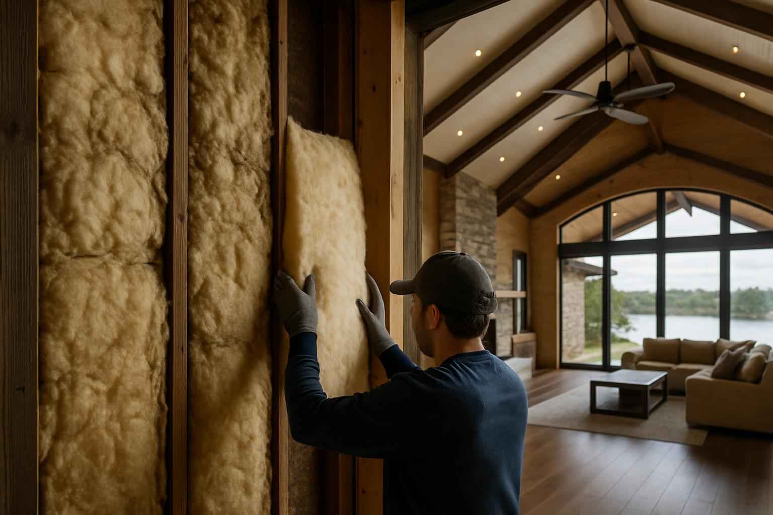 Barndominium Insulation Repair in Kingsland TX