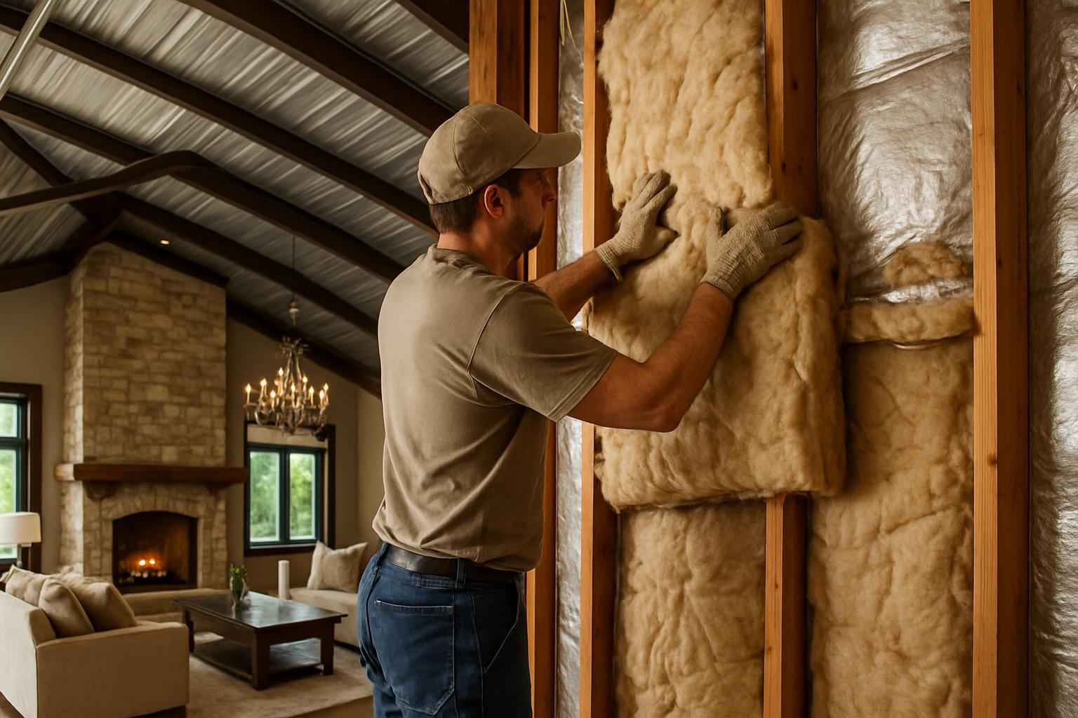 Barndominium Insulation Repair in Llano TX