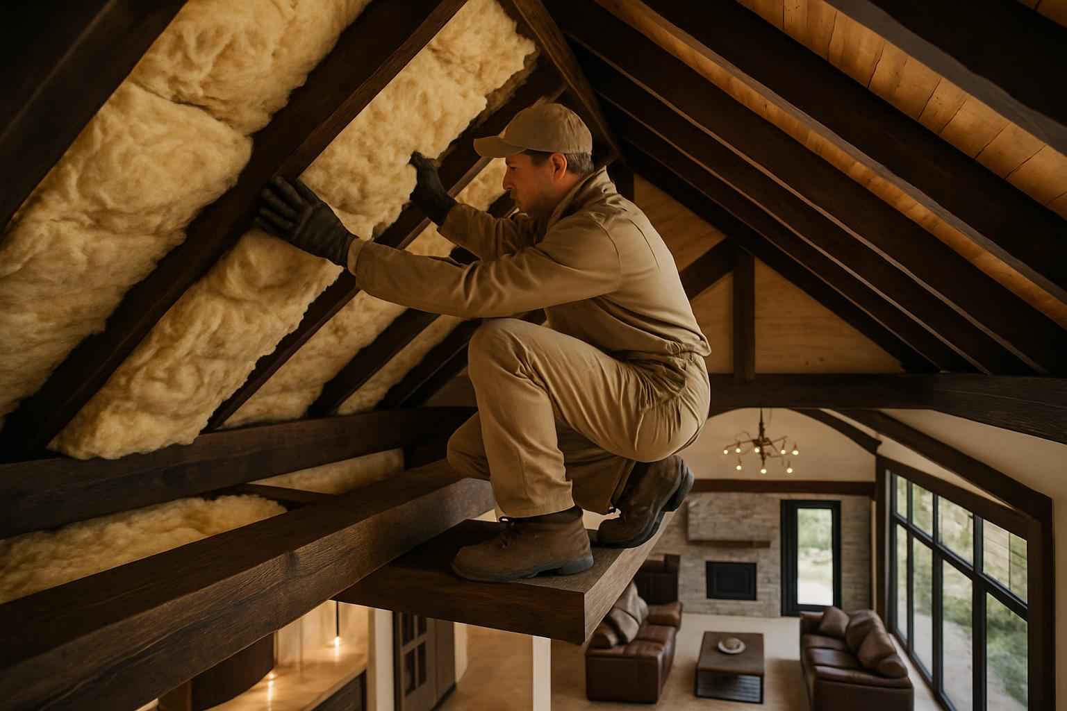 Barndominium Insulation Repair in Round Mountain TX