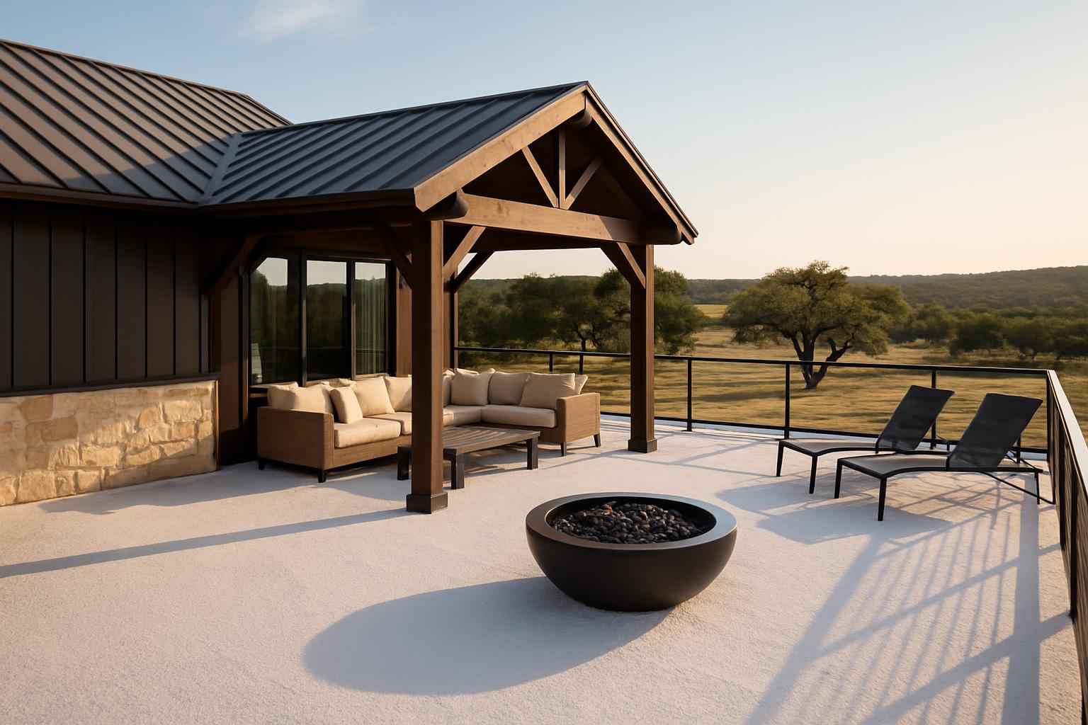 Barndominium Roof Deck Foam in Cypress Mill TX