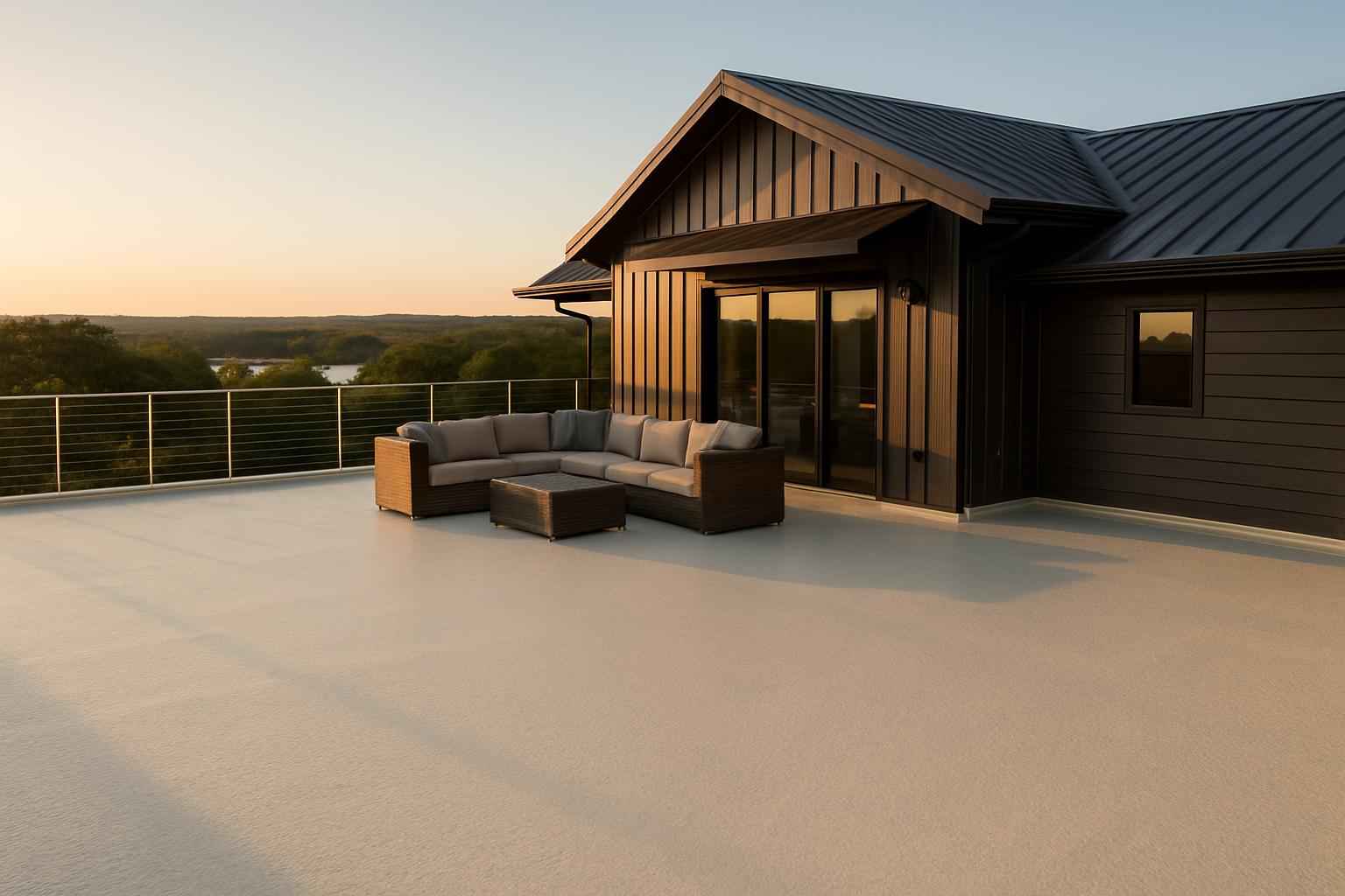 Barndominium Roof Deck Foam in Granite Shoals TX
