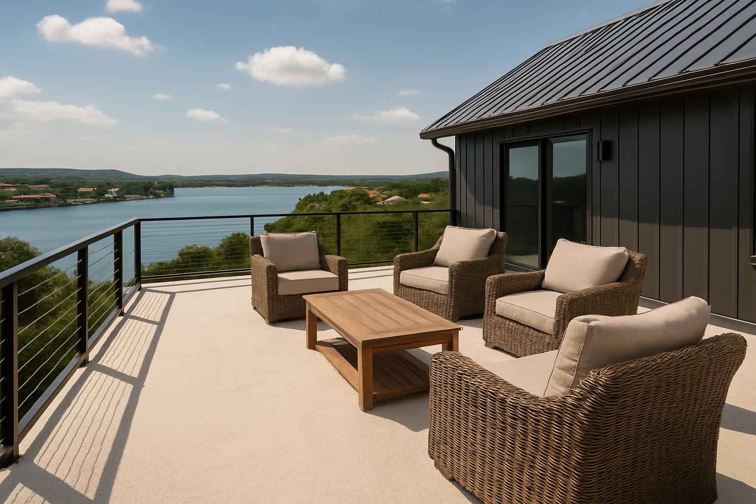 Barndominium Roof Deck Foam in Horseshoe Bay TX